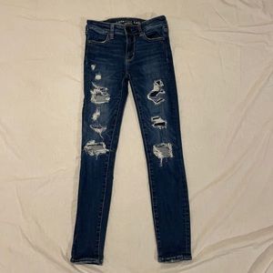 00 Short American Eagle Jeggings